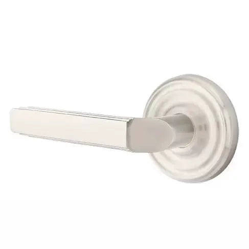 Emtek Milano Door Lever with Regular Rose by Emtek