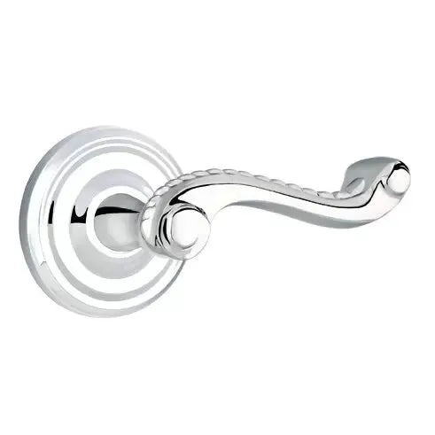 polished chrome door lever