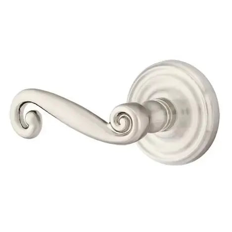 Emtek Rustic Door Lever with Regular Rose by Emtek