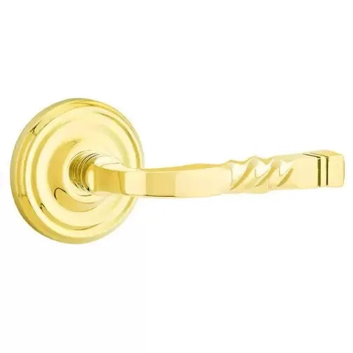 Emtek Sante Fe Lever with Regular Rose by Emtek
