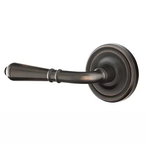 Emtek Turino Door Lever with Regular Rose by Emtek