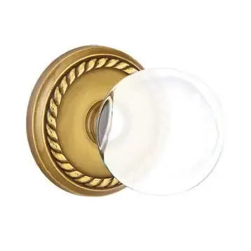 Emtek Bristol Door Knob with Rope Rose by Emtek