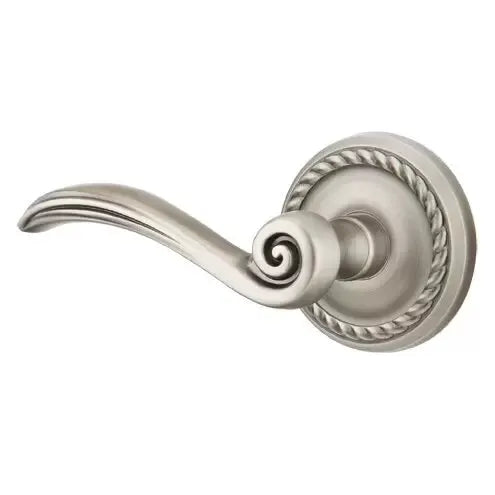 Emtek Elan Lever with Rope Rose by Emtek