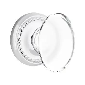 polished chrome door knob