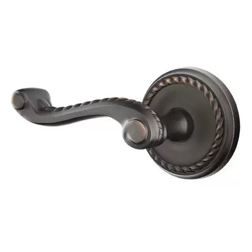 Emtek Rope Lever with Rope Rose by Emtek