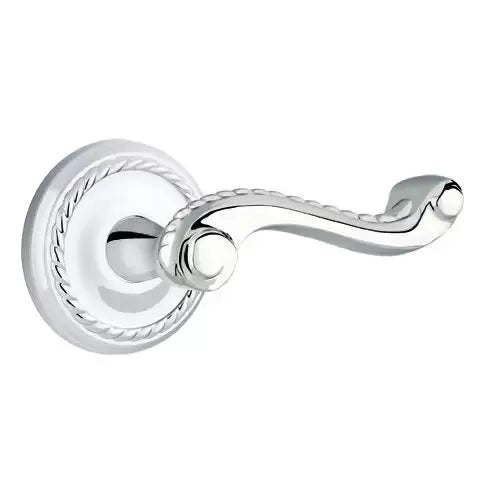 polished chrome door lever