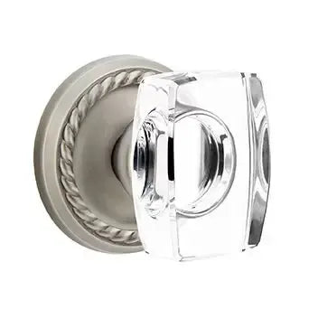 Emtek Windsor Door Knob with Rope Rose by Emtek