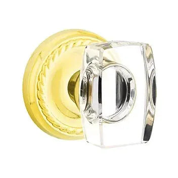 Emtek Windsor Door Knob with Rope Rose by Emtek