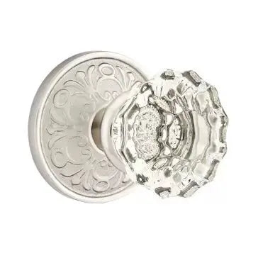 Emtek Astoria Door Knob with Lancaster Rose by Emtek