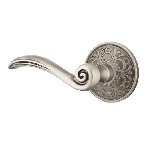 Emtek Elan Lever with Lancaster Rose by Emtek
