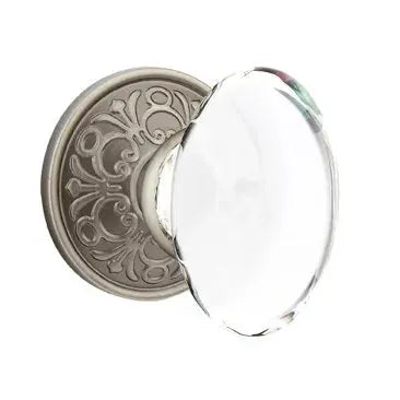Emtek Hampton Door Knob with Lancaster Rose by Emtek