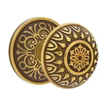 Emtek Lancaster Knob with Lancaster Rose by Emtek