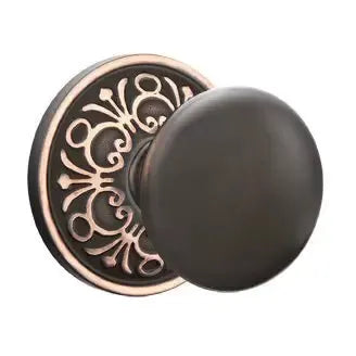 Emtek Providence Door Knob with Lancaster Rose by Emtek