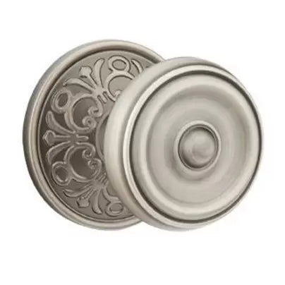 Emtek Waverly Door Knob with Lancaster Rose by Emtek