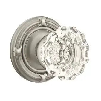 Emtek Astoria Door Knob with Ribbon and Reed Rose by Emtek
