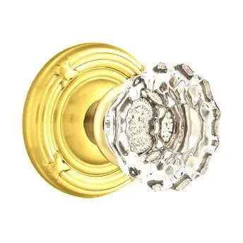 Emtek Astoria Door Knob with Ribbon and Reed Rose by Emtek