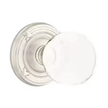 Emtek Bristol Door Knob with Ribbon and Reed Rose by Emtek