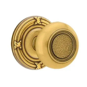 Emtek Belmont Knob with Ribbon and Reed Rose by Emtek