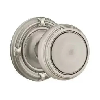 Emtek Norwich Door Knob with Ribbon and Reed Rose by Emtek