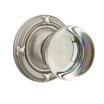 Emtek Providence Door Knob with Ribbon and Reed Rose by Emtek