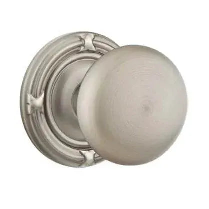Emtek Providence Door Knob with Ribbon and Reed Rose by Emtek