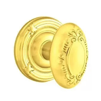 Emtek Victoria Knob with Ribbon and Reed Rose by Emtek