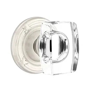 Emtek Windsor Door Knob with Ribbon and Reed Rose by Emtek