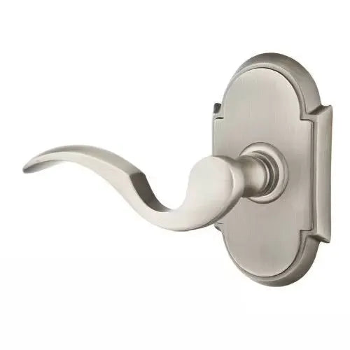 Emtek Cortina Door Lever with #8 Rose by Emtek