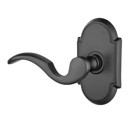 Emtek Cortina Door Lever with #8 Rose by Emtek