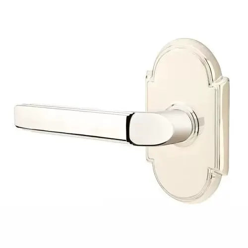 Emtek Milano Door Lever with #8 Rose by Emtek