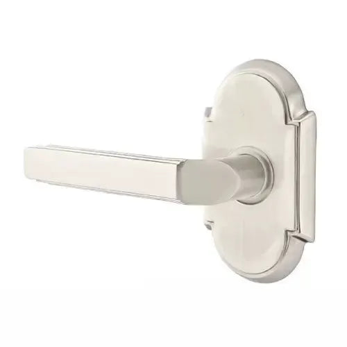 Emtek Milano Door Lever with #8 Rose by Emtek