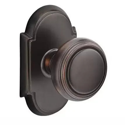 Emtek Norwich Door Knob with #8 Rose by Emtek