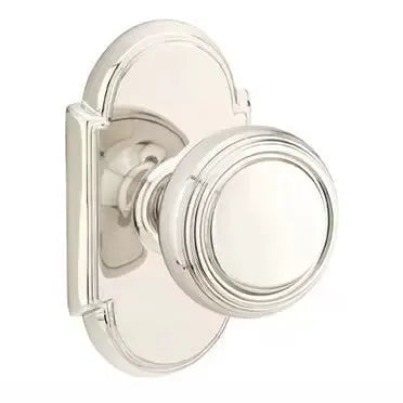 Emtek Norwich Door Knob with #8 Rose by Emtek