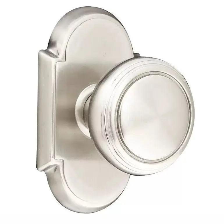 Emtek Norwich Door Knob with #8 Rose by Emtek