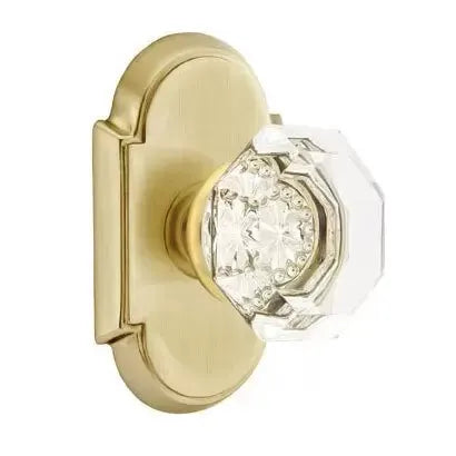 Emtek Old Town Door Knob with #8 Rose by Emtek