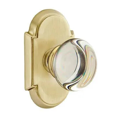 Emtek Providence Door Knob with #8 Rose by Emtek