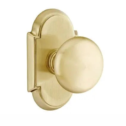 Emtek Providence Door Knob with #8 Rose by Emtek