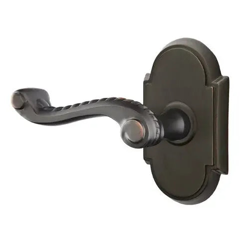 Emtek Rope Lever with #8 Rose by Emtek