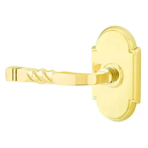Emtek Sante Fe Lever with #8 Rose by Emtek