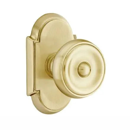 Emtek Waverly Door Knob with #8 Rose by Emtek