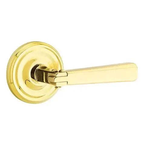 Emtek Arts and Crafts Door Lever with Regular Rose by Emtek