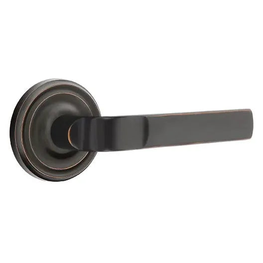 Emtek Aston Lever with Regular Rose by Emtek