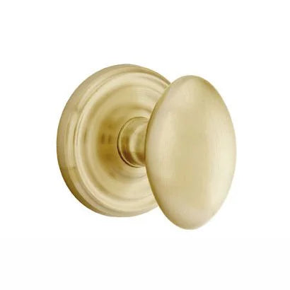 Emtek Egg Door Knob with Regular Rose by Emtek