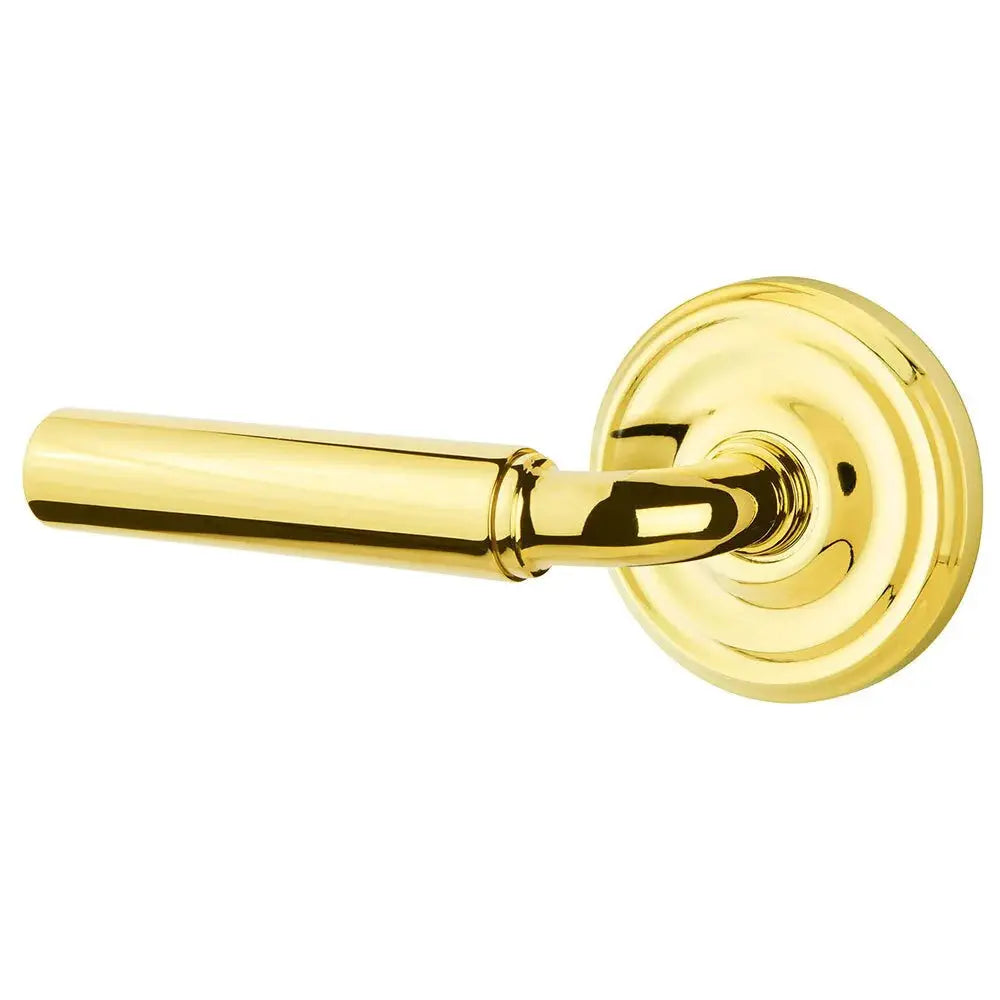 Emtek Manning Door Lever with Regular Rose by Emtek