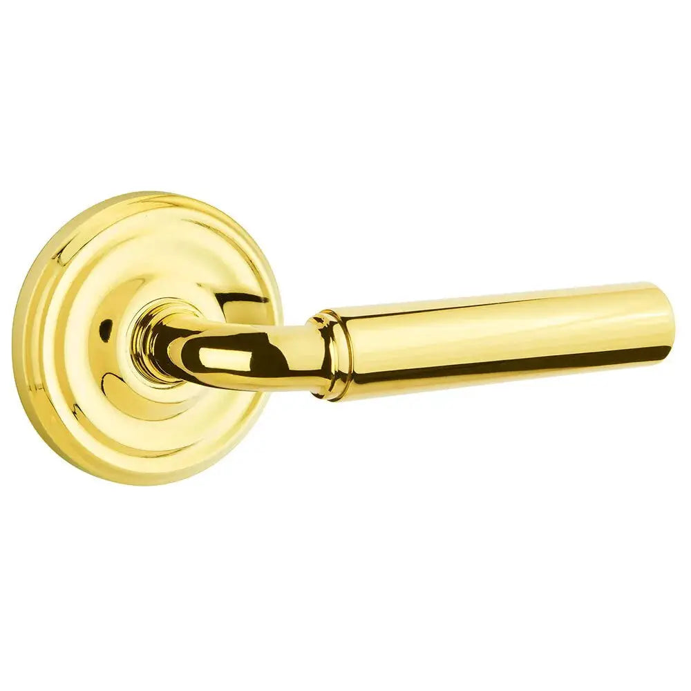 Emtek Manning Door Lever with Regular Rose by Emtek