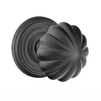 Emtek Melon Door Knob with Regular Rose by Emtek