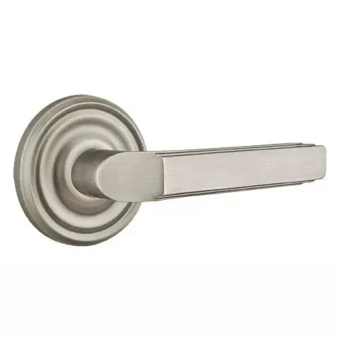 Emtek Milano Door Lever with Regular Rose by Emtek