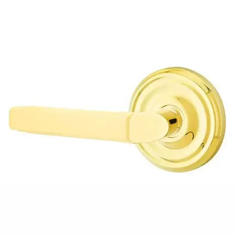 Emtek Milano Door Lever with Regular Rose by Emtek