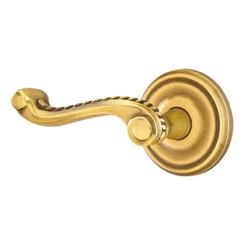 Emtek Rope Lever with Regular Rose by Emtek