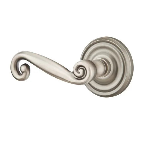 Emtek Rustic Door Lever with Regular Rose by Emtek